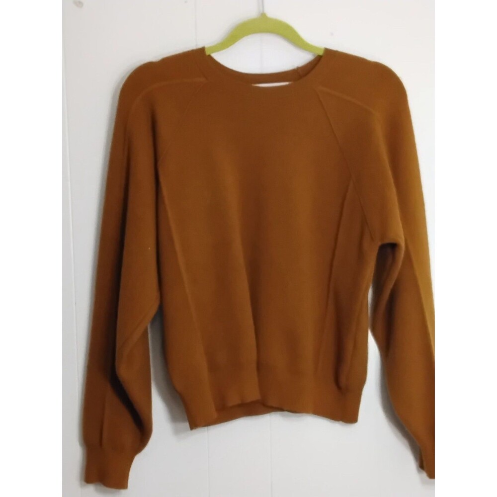 Zara Women Pullover Olive Colored Sweater Size S